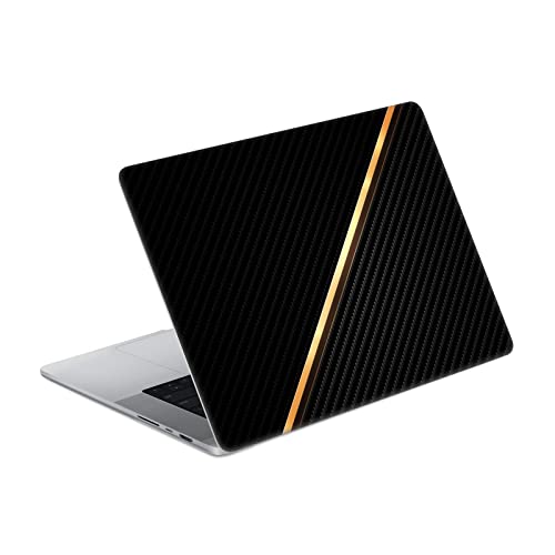 Vinyle autocollant MacBook Pro 14 A2442 peau protection carbone or Alyn Spiller
