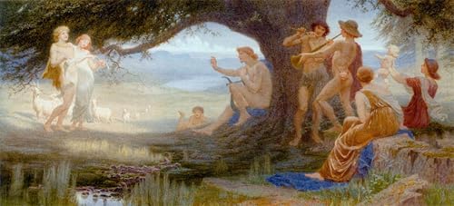 Tableau Les bergers d'Admète Constance Phillott pour une décoration murale élégante de salon
