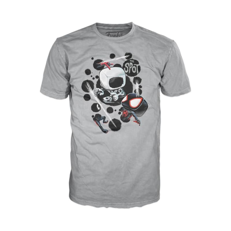 Loungefly POP! & Tee: Spider-Man: Across The Spider-Verse, light, Glow In The Dark, XL, Spider-man - Image 4