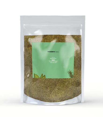 Unpretentious Ground Thyme, 1 Lb, Versatile Seasoning, Savory Flavor, Soups & Sauces #TOP1