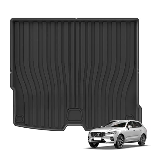 Tapis de coffre toutes saisons pour Volvo XC60 fini les taches et les objets qui glissent
