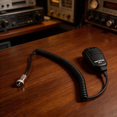 Micrófono de mano de 8 pines con cable para transceptor Yaesu FT-847 y FT-920 2