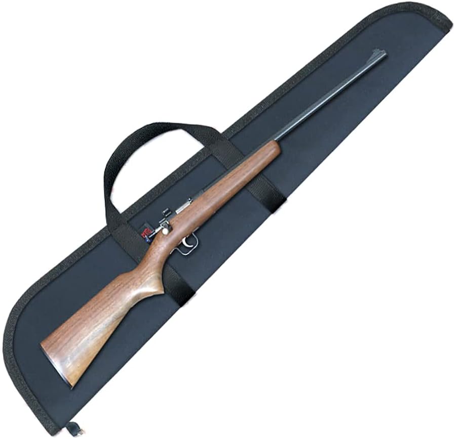 Ace Case 8-1/2" x 32" Padded Rifle Case for .22 Crickett (Chipmunk) without Scope (Black)