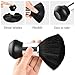 FaHaner Professional Hair Cutting Cape with Neck Duster Brush, Large Size Salon Haircut Capes, Waterproof Hairdresser Accessories (Black and White skull)