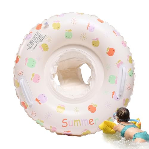 Frapages pour La Piscine pour Tout-Petits - Pools Flod Flatable Ride | Cartoon Zebra Banneau Gonflable Zébré avec Une Double Poignée | Water Taille Float Jouet pour Bébés