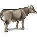 Safari Ltd. Brown Swiss Cow Figurine - Detailed 5.25