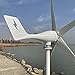 Produktbild Genway 600W Windkraftanlage 12V 24V 48V Windturbine mit 5 Flügeln und kostenlosem MPPT Laderegler Horizontaler Windgenerator für Zuhause Bauernhof