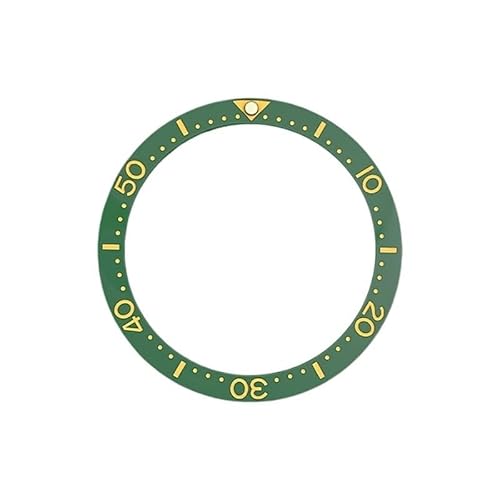 1�� 38mm*31.5mm �t���b�g�Z���~�b�N�x�[���C���T�[�g SKX007 SKX009 �P�[�X �E�H�b�`��փ����O NH35 NH36 ���[�u�����g�p�[�c�p(10)