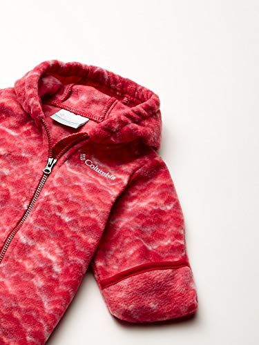 Columbia Baby Snowtop II Bunting, romã, 3 a 6 meses