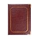 Mappe Box Rechnung Und Wechselgeld 22,8X17X2 Cm Bordeaux Leder - 50 Un.