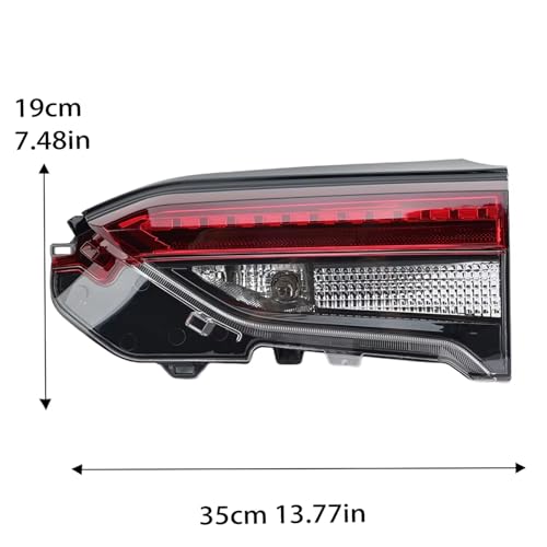 Feu arrière pour RAV4 avec optique interne étanche et lumineuse