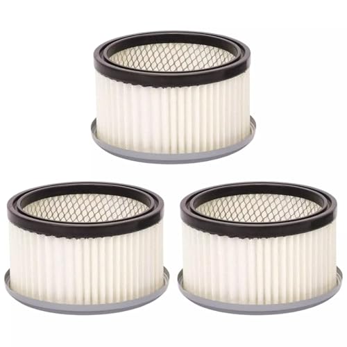 3x Hepa Filter 17x9 cm für Aschesauger Waschbarer für Staubsauger...