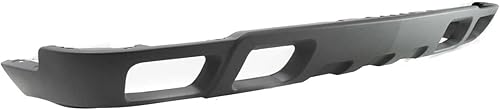 Miniatura 4 de Deflector de aire para parachoques delantero con textura gris con agujeros para luz antiniebla para Chevrolet Silverado 1500 2500HD 3500/2002-2006