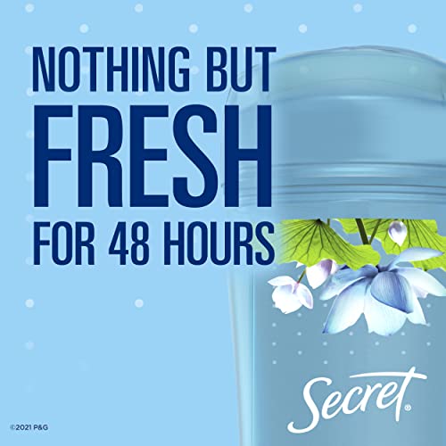 Secret Fresh Clear Gel Antiperspirant And Deodorant For Women, Waterlily Scent, 2.6Oz (Pack Of 3) #TOP6