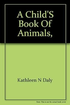 Hardcover A child's book of animals, Book
