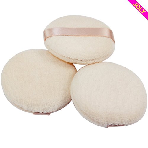 Joly Powder Puff for Makeup Face Powder (3 Pieces) - Thumbnail 2