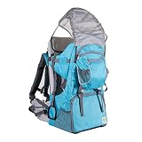 Baby Backpack Carrier, Safe Toddler Hiking Backpack Carrier Camping Child Carriers with Rain Cover C