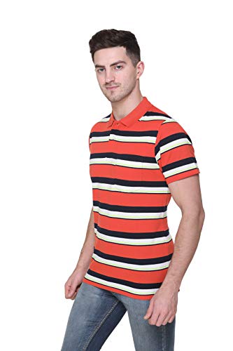 Image of GODFREY Regular Fit Polo Half Sleeve Summer wear Mens T Shirt Size - XX-Large (XXL / 44)