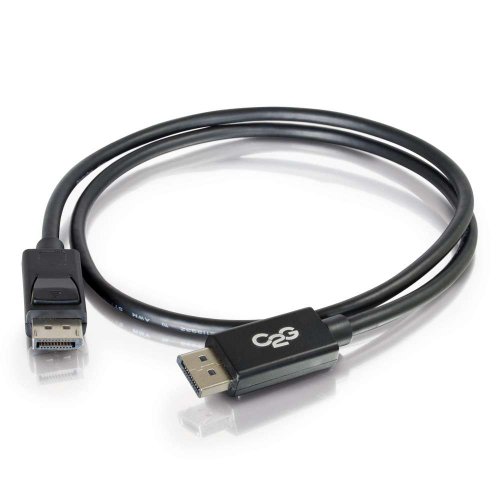 C2G 8K Uhd Display Port Cable Male To Male, 6 Feet Long, 54401 Black #TOP1