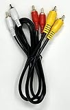 RiteAV RCA Audio Video Cable (6 feet)