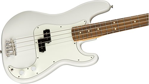 Fender Player Precision Bass, Polar White, Pau Ferro Fingerboard #TOP2