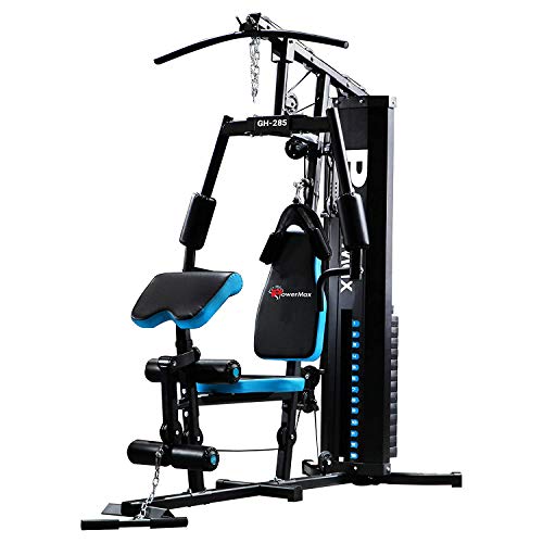 PowerMax Fitness GH-285 Steel Multi-Function Home Gym 150lbs Dead Weight Stack and Max Weight 160Kg with Installation Assistance (Blue/Black) (B087DBSN3H) Amazon Price History, Amazon Price Tracker