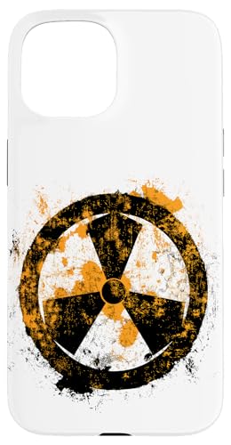 Radioactive Symbol Biohazard Symbol Radiation Nuclear Case for iPhone 15