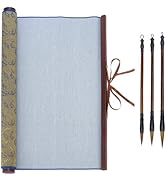 PH PandaHall 4pcs Reusable Calligraphy Cloth Kit, No Ink Magic Water Writing Cloth 86.5x40cm Chin...