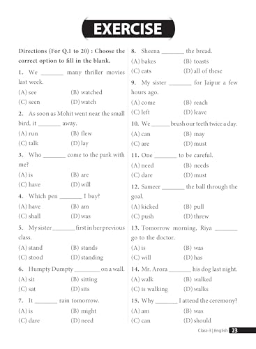 Image of MTG English (IEO) Olympiad Prep Guide Class 3 | Detailed Theory, Exercise with Self Test For Practice | SOF Olympiad Books For Exam 2026-27 (Useful For Level-1 & 2)