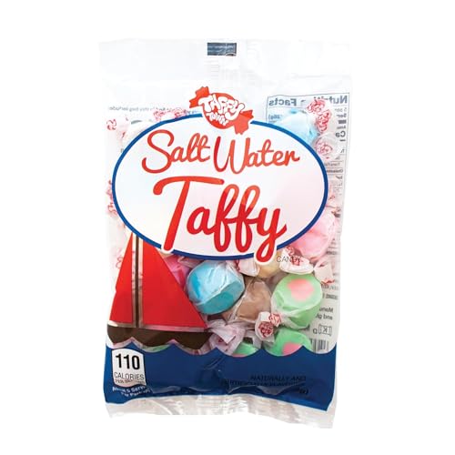 Taffy Town Saltwater Taffy, Assorted (5lb Bag) | Bulk Individually Wrapped, Whipped, Gourmet Nougat-Style Candy, Soft & Delicious, Party good Candies, Nut Free, Gluten Free - image 1