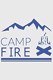 Camp Fire: Camp Fire : Schulplaner Jahr 2020 -2021 zum Planen & Organisieren - Notizbuch / Notebook / Journal / Taschenbuch Geschenk (6 x 9 Zoll - ... de notas, Blocco note Calendrier Calendario
