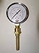HA1180 LARGE 2.5" Face Heavy Duty Air Gauge 0-15 psi Reddy Master Remington