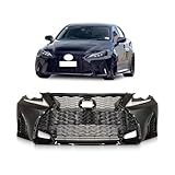 Castblock Front Bumper Kit Replacement For 2006-2012 Lexus IS 250 350 To 2021+ Style Conversion Sedan Coupe