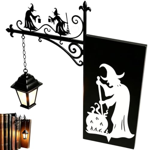 Mini farol de biblioteca y luz decorativa de Halloween para estantería