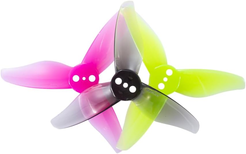 12Pairs Gemfan Hurricane 2023 3-Blade Props Propellers with 3 Holes for FPV Racing Toothpick Drones 12CW 12CCW