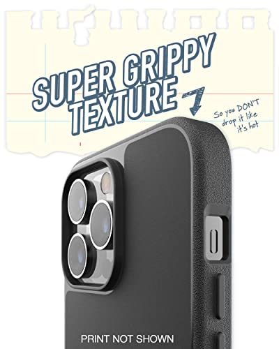 Image of Smartish - Leaf Me Alone - iPhone 14 Pro Max MagSafe Case - Gripmunk [Lightweight + Protective] Thin Cover - Fits iPhone 14 Pro Max