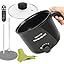black wax melting pot kit