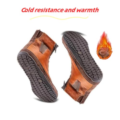 Alaskan Magic Barefoot Shoes, Water-Resistant Non-Slip Winter Boots for Men, Casual Comfortable Barefoot Shoes with Side Zipper4