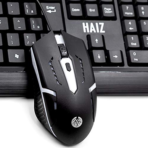 Mouse Usb Com Led Cabo 1.5m Haiz Hz-39