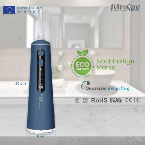 Intelligenter Kauf: Aquapik® Travel Munddusche + Aquapik® Mini in einem Pack | Sparen und pflegen Sie Ihre Mundgesundheit zu Hause und auf Reisen | deckt verschiedene Mundbedürfnisse ab | – Bild 3