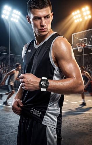 Image of V2A DIGITRON-TERRAX 2942 Digital Watch for Men | Industrial Shield Design with Oversized Digital Display | Urban Sports Everyday Watch with Countdown Timer, Alarm & 50M Water Resistance