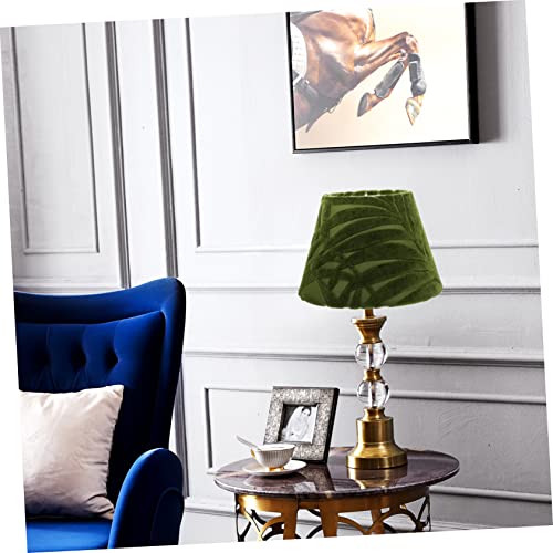 Image of Uonlytech Desktop Accessories 2pcs Lamp Shade Lamp Shades for Table s Table s Decorative s Fabric s Metal Nordic Decorative Lights Green Chandelier