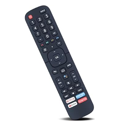 ZWP ERF2K60H Replacement Remote Control fit for Hisense 4K ULED UHD LED Android Smart TV 55H6570G 65H 65H6570G 70H6570G 75H8G 75H6570G 85H6570G 43H6570G8G 50H6570G 50H8G 55H8G(Without Voice Function)