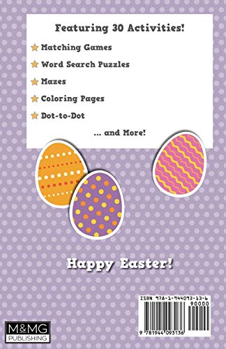 Easter Basket Stuffers 2nd Edition: An Easter Activity Book Featuring 30 Fun Activities; Great for B