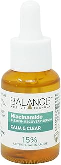Balance Active Formula Niacinamide Blemish Recovery Serum - 15% Niacinamide for Clear Skin, Blemish Reduction, Lightweight & Non-Sticky, Refines Texture - 30ml