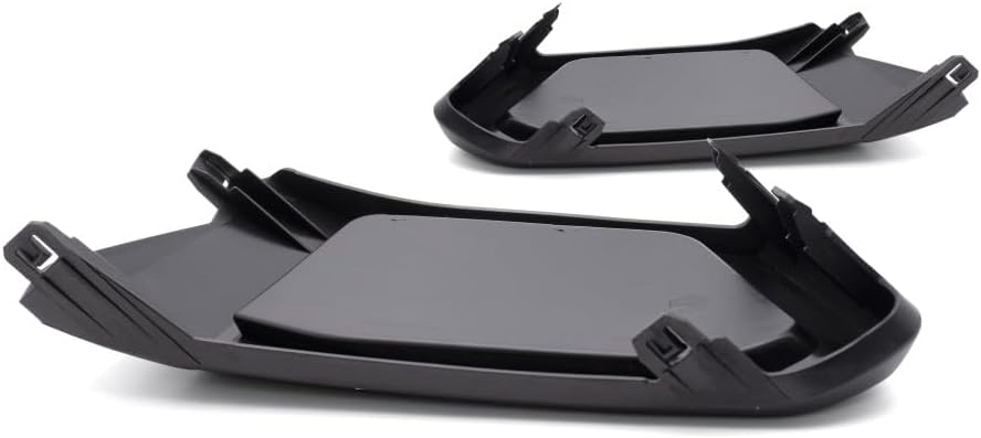 For Nissan Altima 2019 2020 2021 Fog Light Cover Driver and Passenger Side | Pair | Front | Textured Black | PP Plastic | Replacement For NI1038163, NI1039163 | 622576CA0A, 622566CA0A