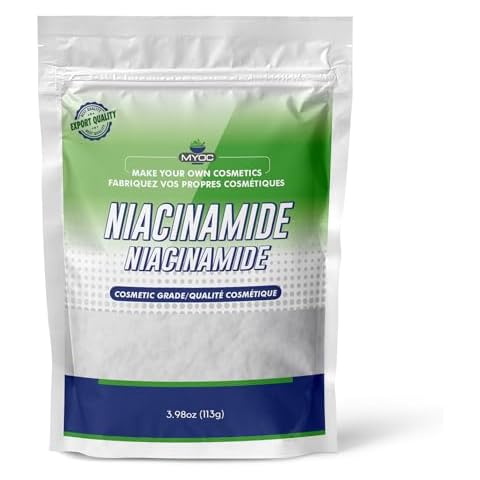 MYOC Niacinamide -3.9oz Pure Niacinamide Powder, Niacinamide Powder Cosmetic Grade, DIY Niacinamide Powder for Serum & Cream Cover