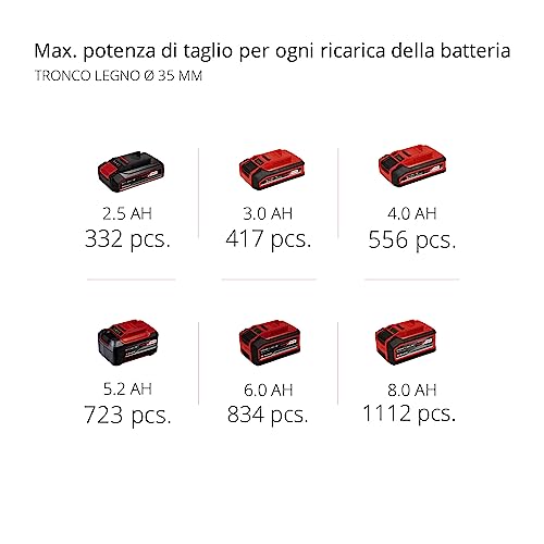 Einhell Professional TP-AP 18/28 Li Bl - Solo Sega Universale A Batteria Power X-Change (18V, Oscil. Al Min. 2500, Ampiezza Oscil. 28 Mm, Incl. Lama Per Legno, Senza Batteria E Caricabatteria) - 11