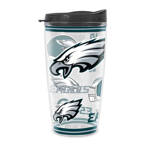 Image of Rico Industries NFL Football Double Wall Mayhem 16oz Tritan Tumbler W Lid