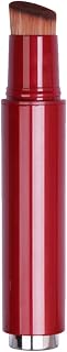 WEKADRIN Pinceles de Base Multifuncionales Color Rojo Cepillos Cosméticos Portátiles para Aplicación de Maquillaje Mango de Plástico Ligero y Suave